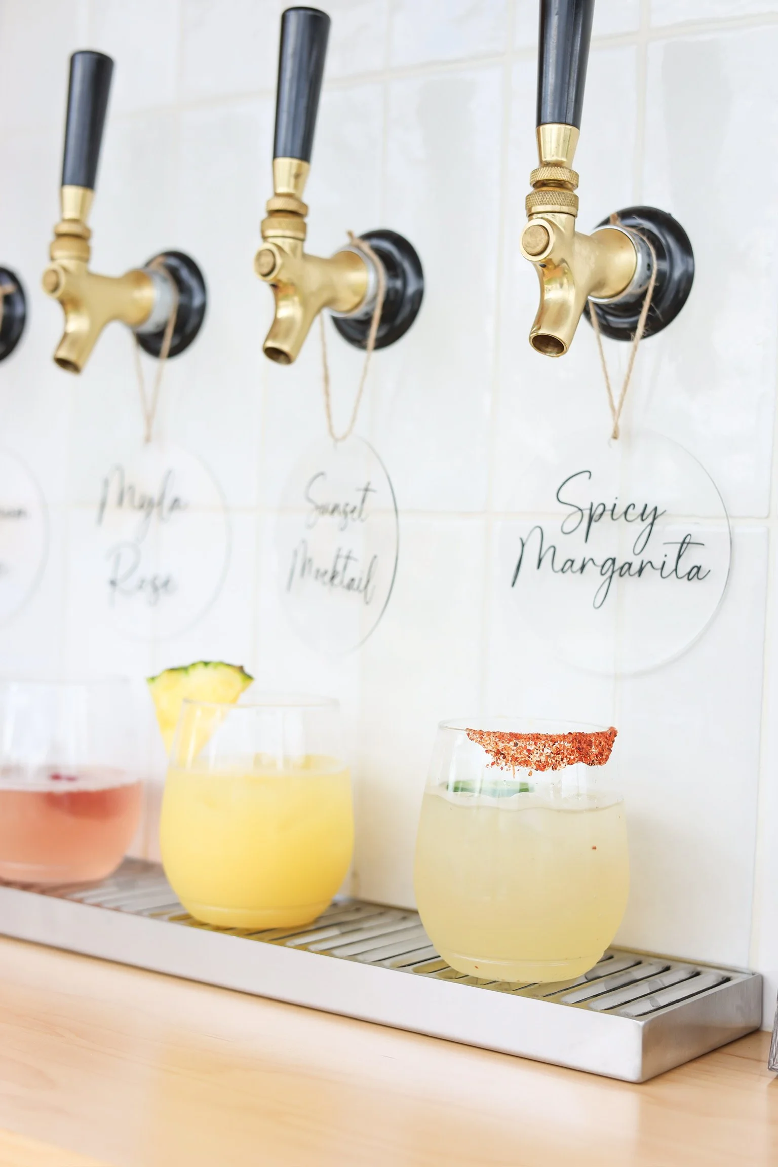 Sip Tide refrigerated trailer draft taps